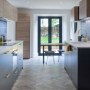 Bristol family kitchen/diner concept and design | kitchen long view | Interior Designers